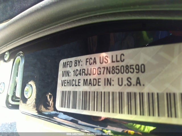 2022 Jeep Grand Cherokee, VIN: 1C4RJJDG7N8508590