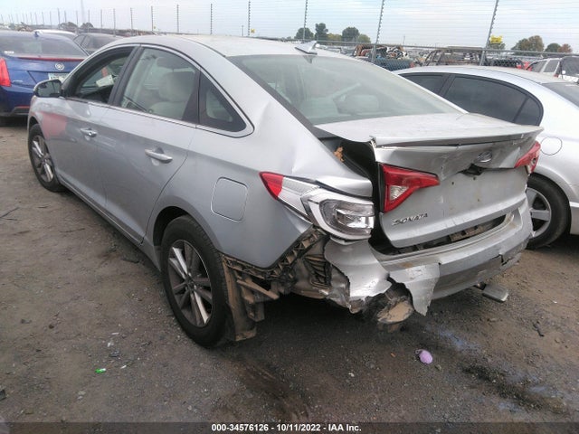 2016 HYUNDAI SONATA 2.4L SE VIN: 5NPE24AF4GH327248