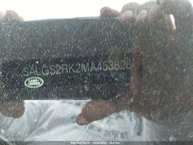 2021 Land Rover Range Rover, VIN: SALGS2RK2MA453828