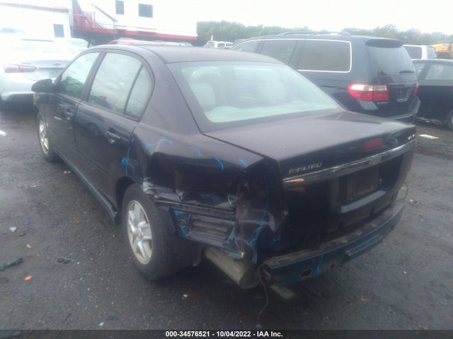 2005 CHEVROLET MALIBU LS VIN: 1G1ZT52875F174935