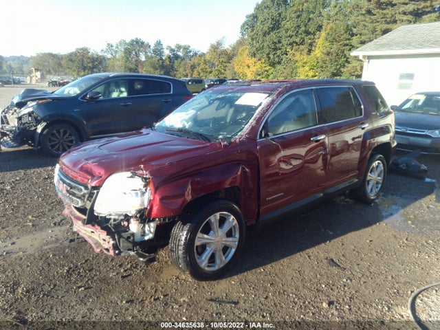 GMC Terrain Slt 2016 2GKFLUE30G6230588 Image 2