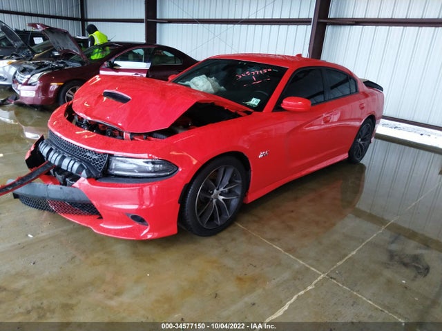2018 DODGE CHARGER R/T SCAT PACK VIN: 2C3CDXGJ2JH144045