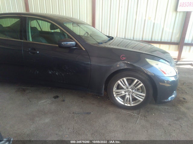 2012 INFINITI G37 SEDAN JOURNEY VIN: JN1CV6AP3CM930908