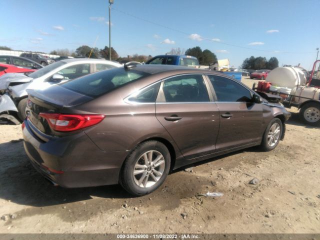 5NPE24AF8GH328905 Hyundai SONATA SE