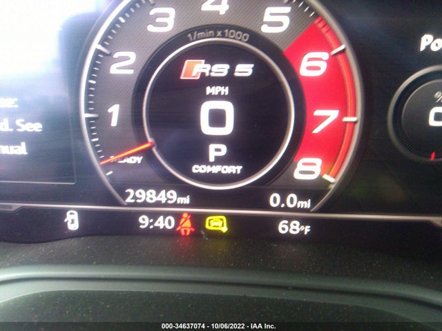 2019 Audi RS 5, VIN: WUABWCF54KA904543