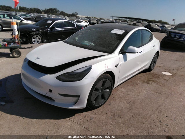 Tesla MODEL 3 2022 5YJ3E1EB7NF172498 Image 2
