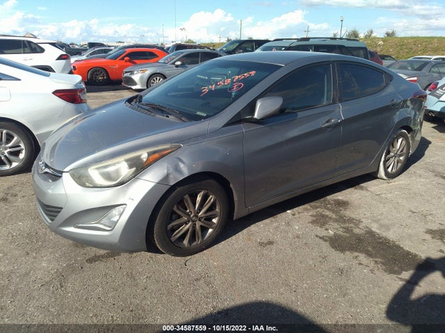 Hyundai Elantra 2014 KMHDH4AE4EU158946 Image 2