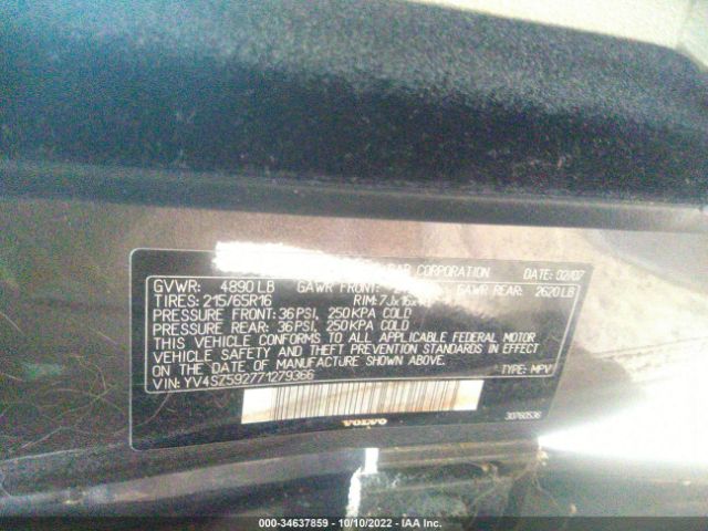 YV4SZ592771279366 Volvo XC70