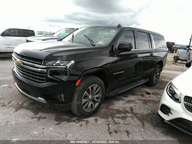 Chevrolet Suburban Lt 2021 1GNSCCKD7MR472920 Image 2