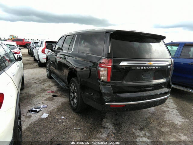 Chevrolet Suburban Lt 2021 1GNSCCKD7MR472920 Image 3