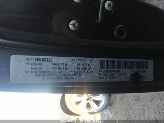 Dodge Challenger Sxt 2017 2C3CDZAG1HH659007 Image 9