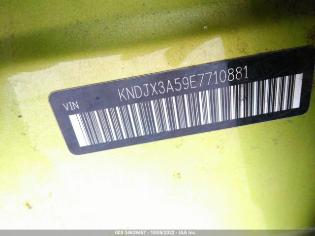 KNDJX3A59E7710881 KIA Soul !