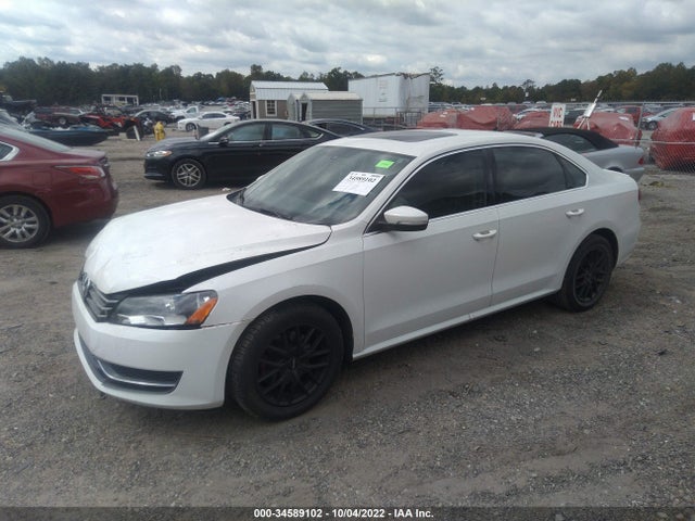 2014 VOLKSWAGEN PASSAT TDI SE W/SUNROOF VIN: 1VWBN7A30EC059547