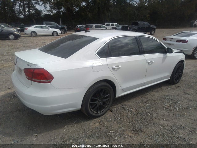 2014 VOLKSWAGEN PASSAT TDI SE W/SUNROOF VIN: 1VWBN7A30EC059547