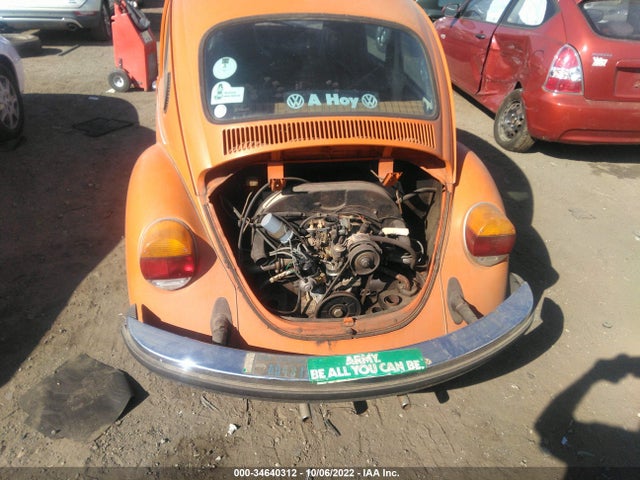 1974 VOLKSWAGEN BEETLE VIN: 1142505520