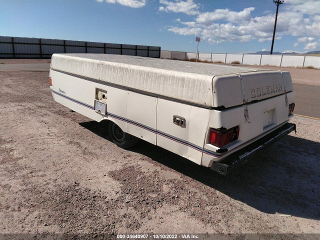 1989 COLEMAN POP UP TRAILER VIN: 1CLFF11C2KS102161