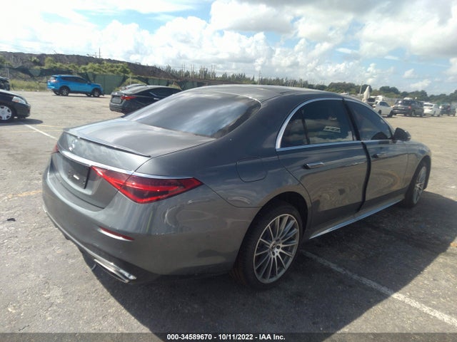 2022 Mercedes-Benz S-Class, VIN: W1K6G6DB2NA089260