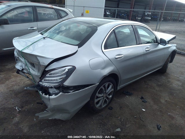 2016 MERCEDES-BENZ C-CLASS C 300 VIN: WDDWF4KB9GR150957