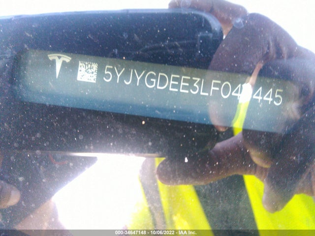 2020 Tesla Model Y, VIN: 5YJYGDEE3LF044445