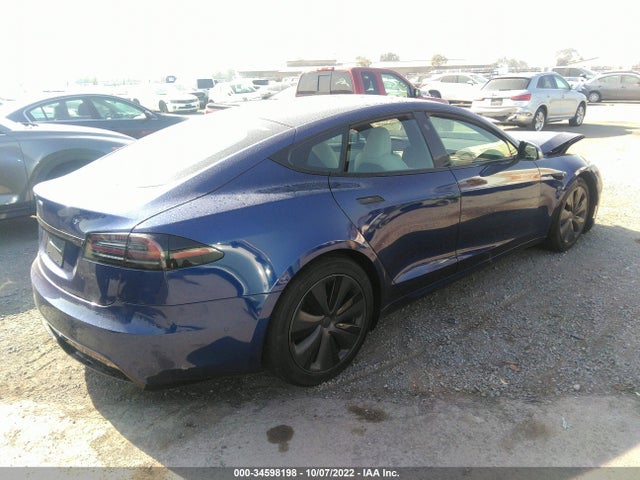 2022 Tesla Model S, VIN: 5YJSA1E58NF492284