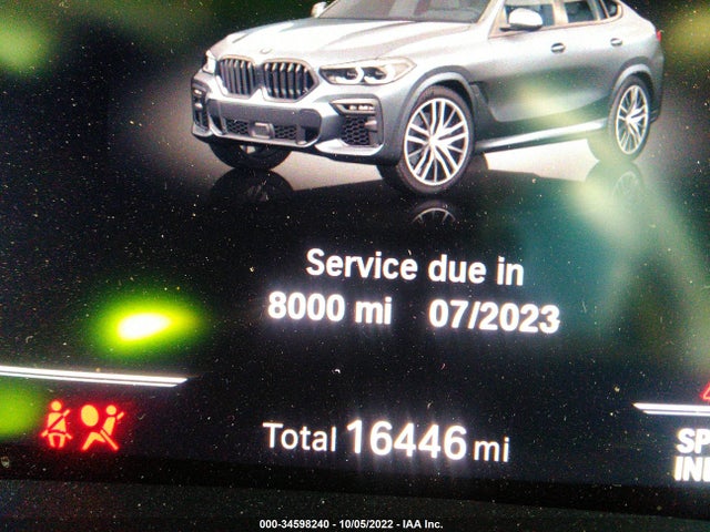 BMW X6 Xdrive40i 2022 аукцион фото