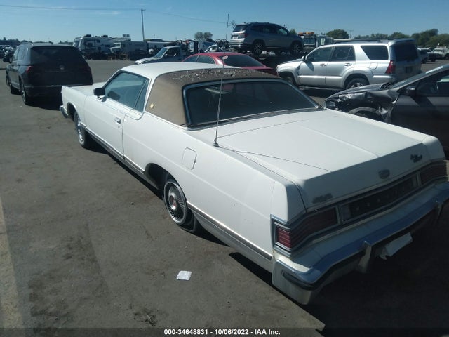 1977 MERCURY GRAND MARQUIS VIN: 7Z61A600391