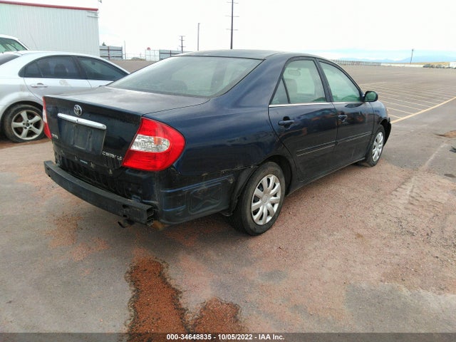 2003 TOYOTA CAMRY LE/SE/XLE VIN: 4T1BE32K73U642010