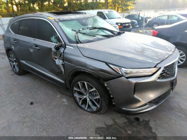 5J8YE1H43NL042929 Acura Mdx W/technology Package