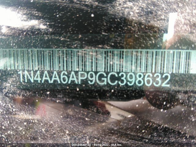 1N4AA6AP9GC398632 Nissan Maxima 3.5 Sl
