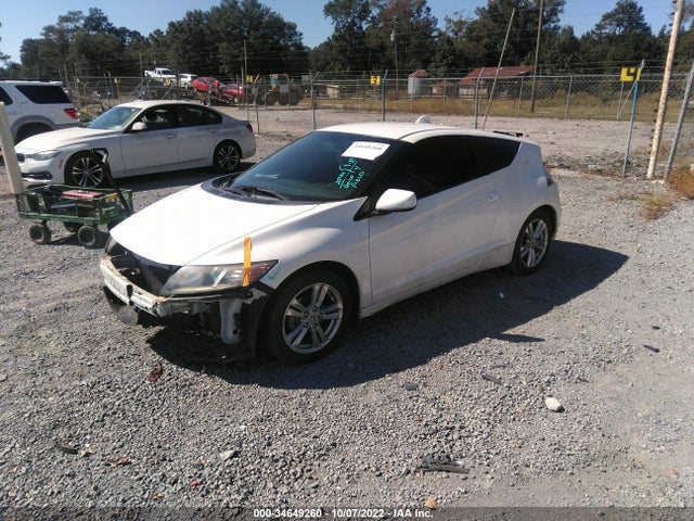 2012 HONDA CR-Z EX VIN: JHMZF1D68CS000961