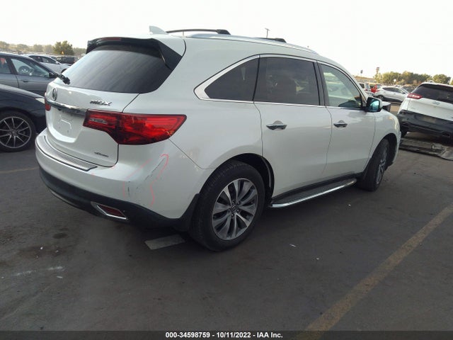 5FRYD4H46EB022646 Acura Mdx Tech Pkg