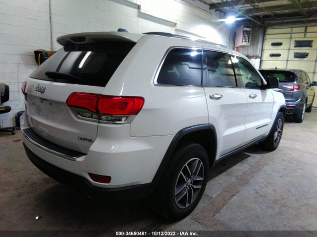 2018 JEEP GRAND CHEROKEE LIMITED VIN: 1C4RJFBGXJC477309