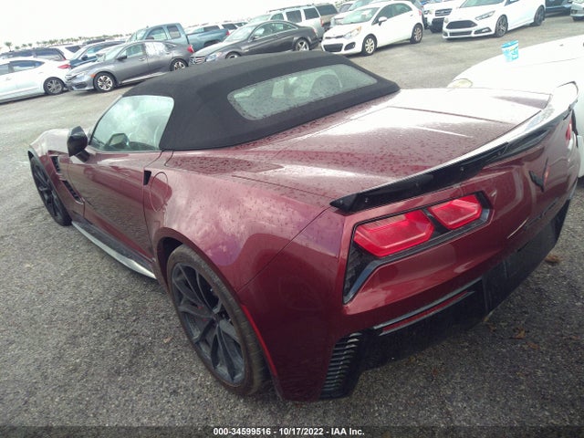 2017 CHEVROLET CORVETTE GRAND SPORT 2LT VIN: 1G1YY3D76H5116086