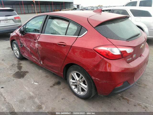 Chevrolet CRUZE LT 2017 3G1BE6SM3HS588552 Image 3