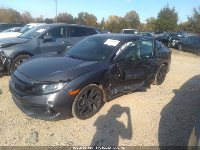 2020 HONDA CIVIC SEDAN SPORT VIN: 2HGFC2F83LH507776