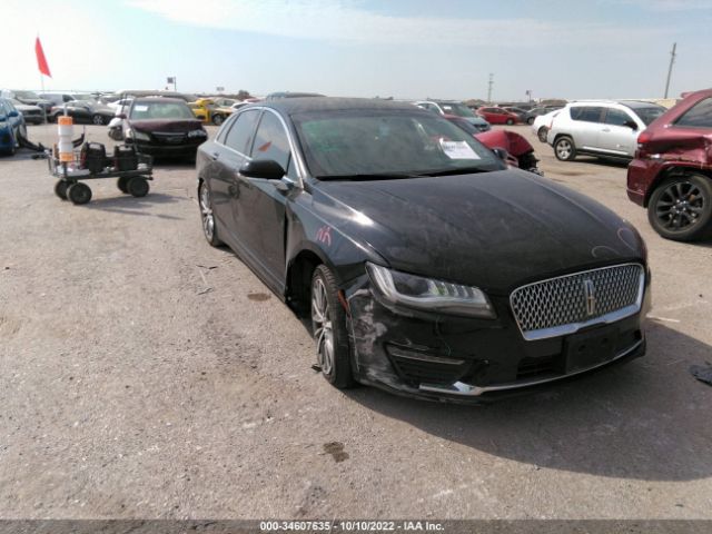 3LN6L5KU7HR663975 Lincoln Mkz Hybrid Premiere