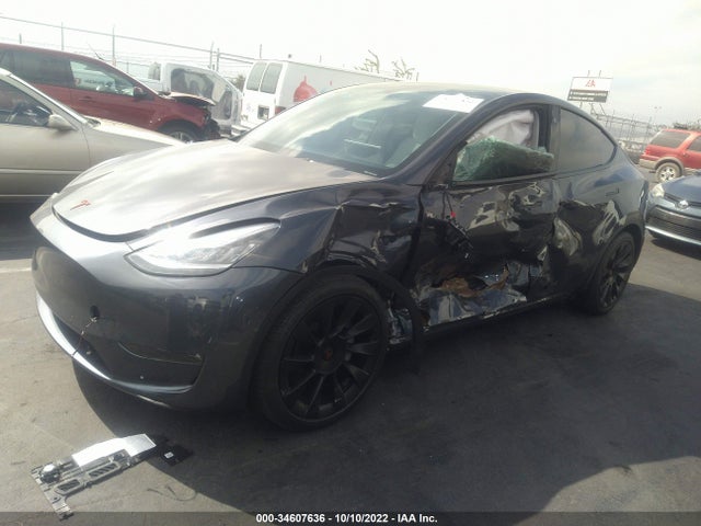 Tesla Model Y Long Range 2021 5YJYGDEEXMF269558 Image 2