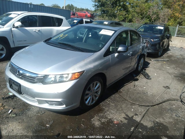 2012 HONDA CIVIC SDN EX VIN: 19XFB2F83CE312791