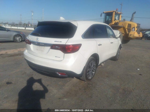 Acura Mdx Tech/entertainment Pkg 2015 5FRYD4H67FB005664 Image 4