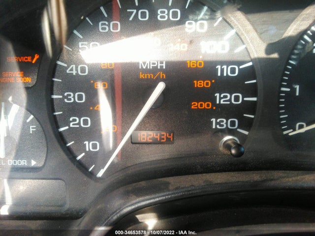 2000 SATURN LS VIN: 1G8JW52R8YY658099