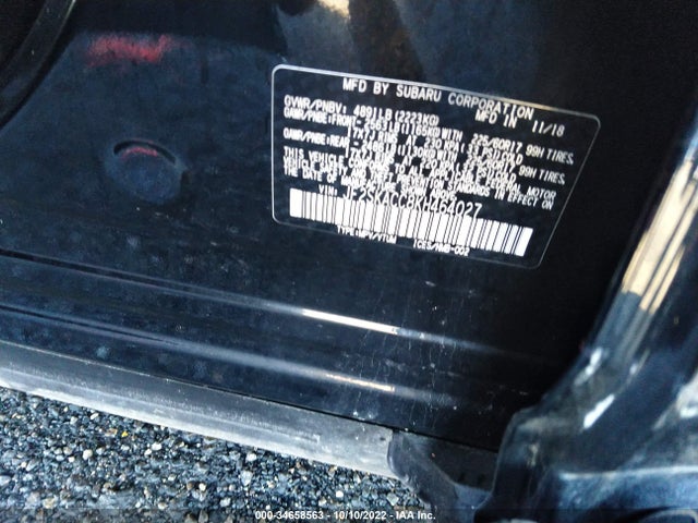 2019 Subaru Forester, VIN: JF2SKACC8KH464027