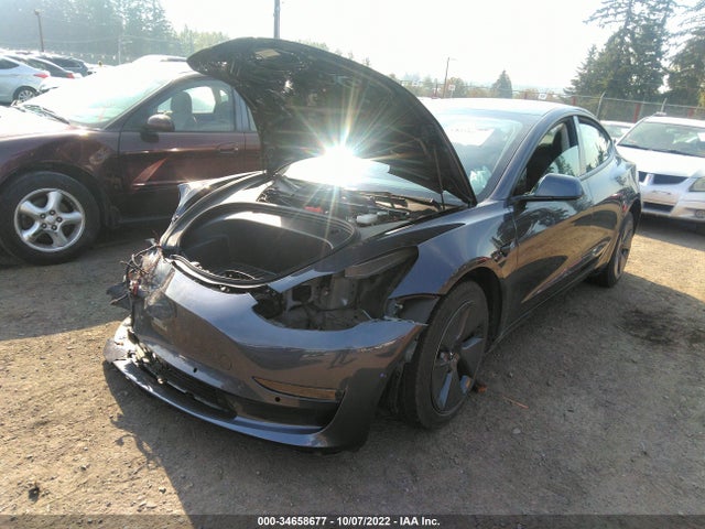 Tesla MODEL 3 2022 5YJ3E1EA0NF107001 Image 2