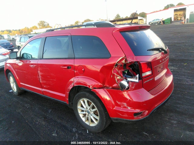 2015 DODGE JOURNEY SXT VIN: 3C4PDCBB4FT510852