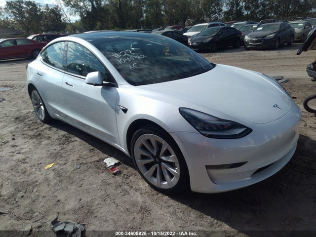 Tesla Model 3 Standard Range Plus 2021 5YJ3E1EA3MF856793 zdjęcie główne