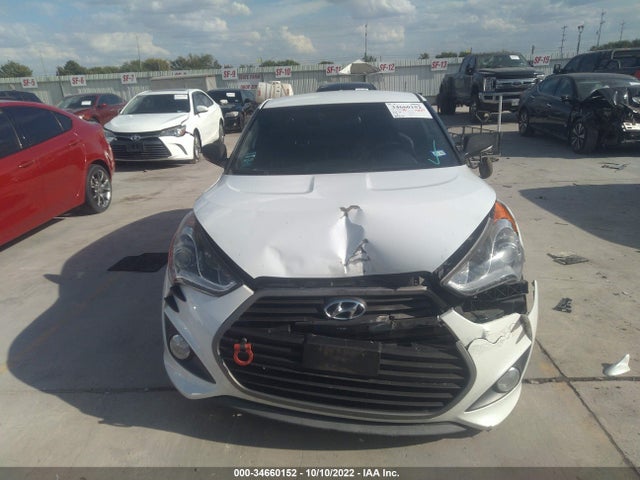 2016 HYUNDAI VELOSTER TURBO VIN: KMHTC6AE7GU293895