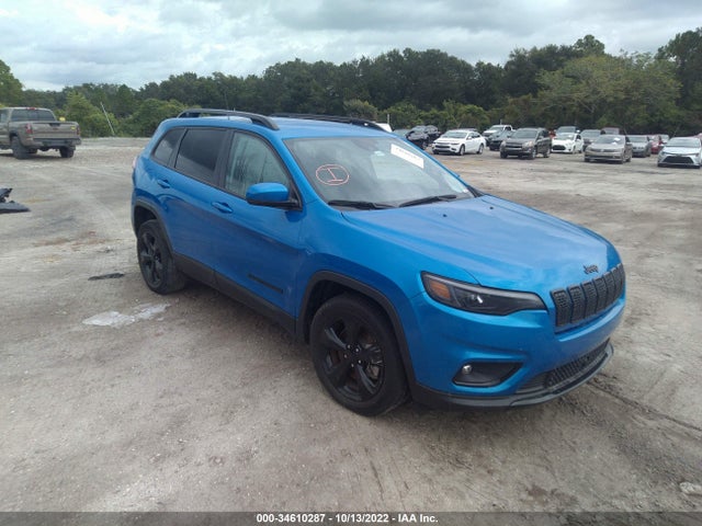 Продаж на аукціоні авто 2021 Jeep Cherokee Altitude, vin: 1C4PJLLB8MD155792, номер лоту: 34610287