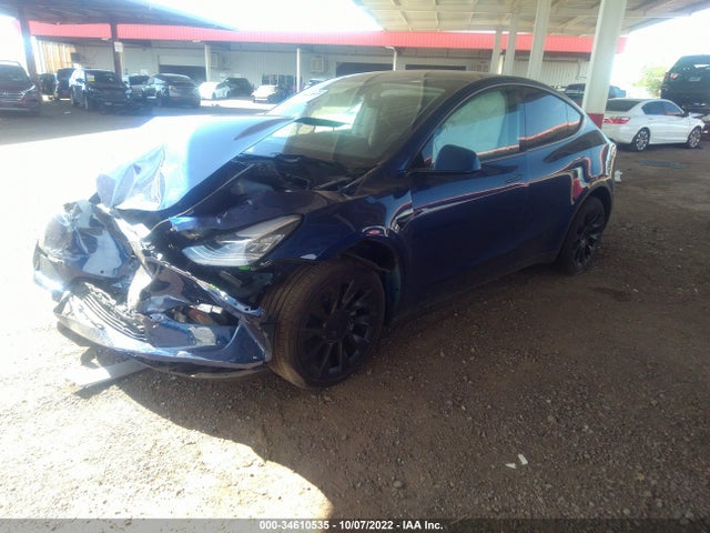 Tesla Model Y Long Range 2021 5YJYGDEE7MF286656 Image 2