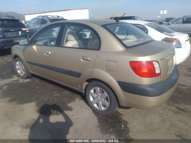 2008 KIA RIO LX VIN: KNADE123186317193