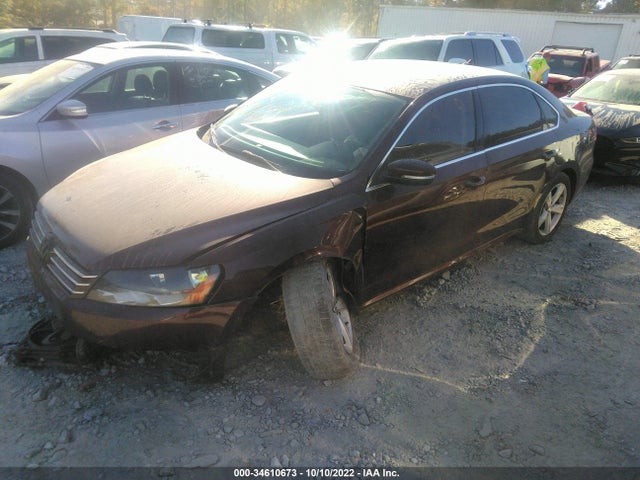 2013 VOLKSWAGEN PASSAT SE VIN: 1VWBP7A30DC034169