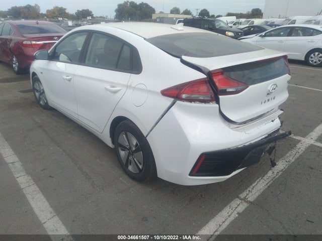 2017 HYUNDAI IONIQ HYBRID BLUE VIN: KMHC65LC0HU050475